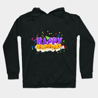 Happy Birthday T-shirt Hoodie